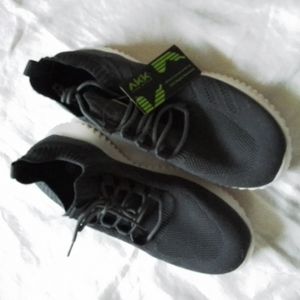 AKK Women’s Lightweight Athletic Shoe, dark gray, size 41/9.5